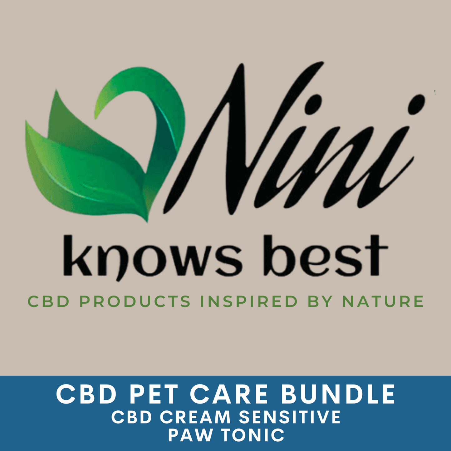 CBD Pet Care Bundle - Paw Tonic & Pet Cream