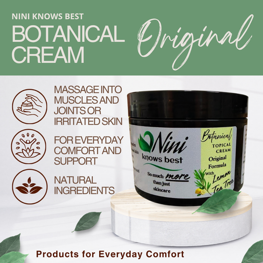 Original Cream with Lemon Tea Tree Oil for Joint and Muscle Support
