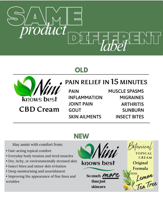 Original Cream with Lemon Tea Tree Oil