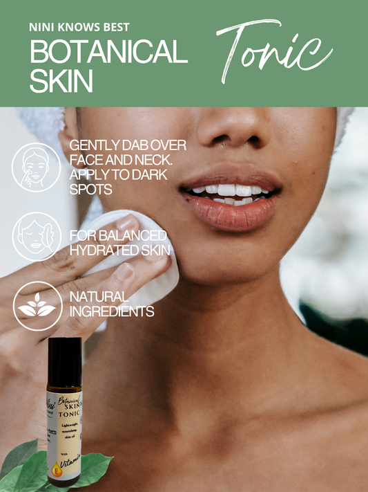 Botanical Skin Tonic for Balanced and Hydrated Skin