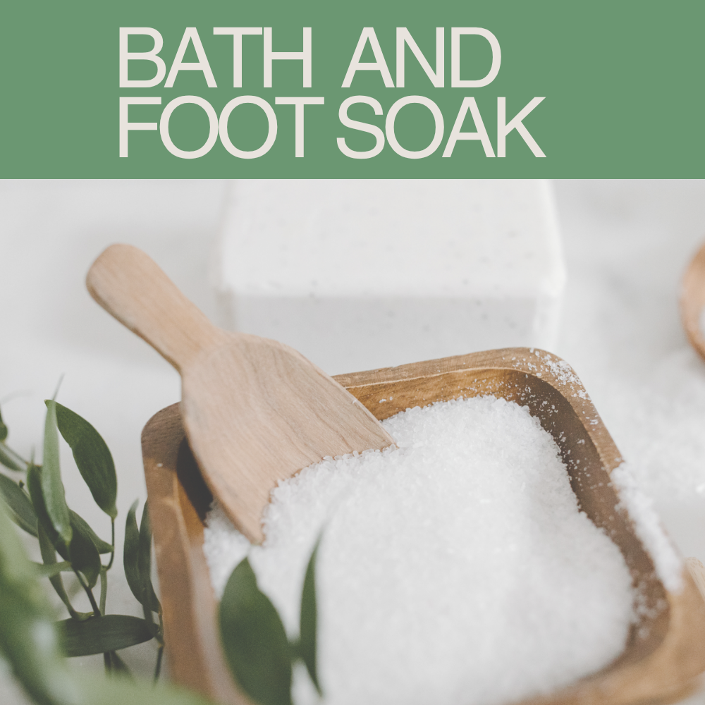 Botanical Bath and Foot Soak for Tired Bodies and Feet
