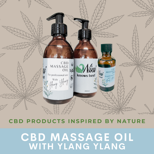 CBD Massage Oil with Ylang Ylang