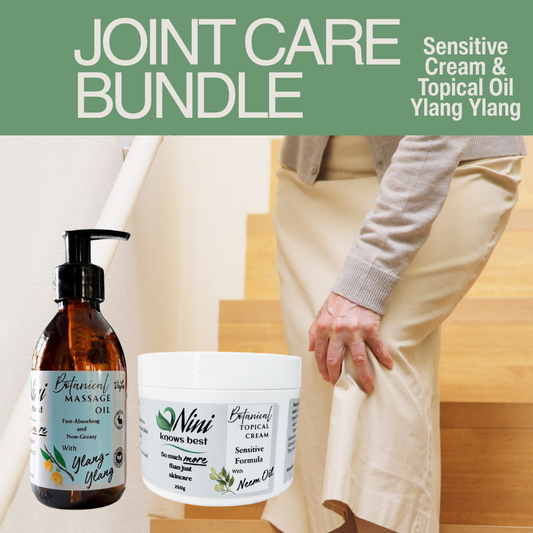 Joint Care Bundle - Botanical Topical Oil & Sensitive Neem Cream