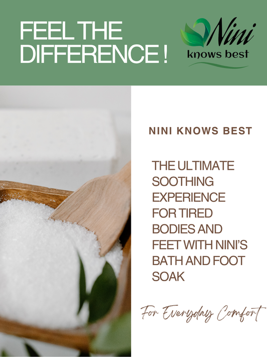 Botanical Bath and Foot Soak for Tired Bodies and Feet