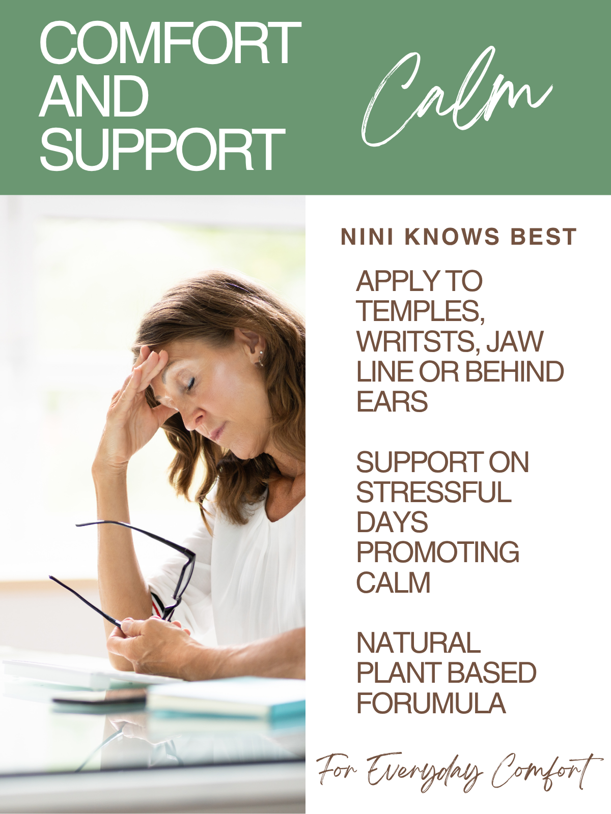 Botanical Comfort for Everyday Calm in a Fast-Paced World