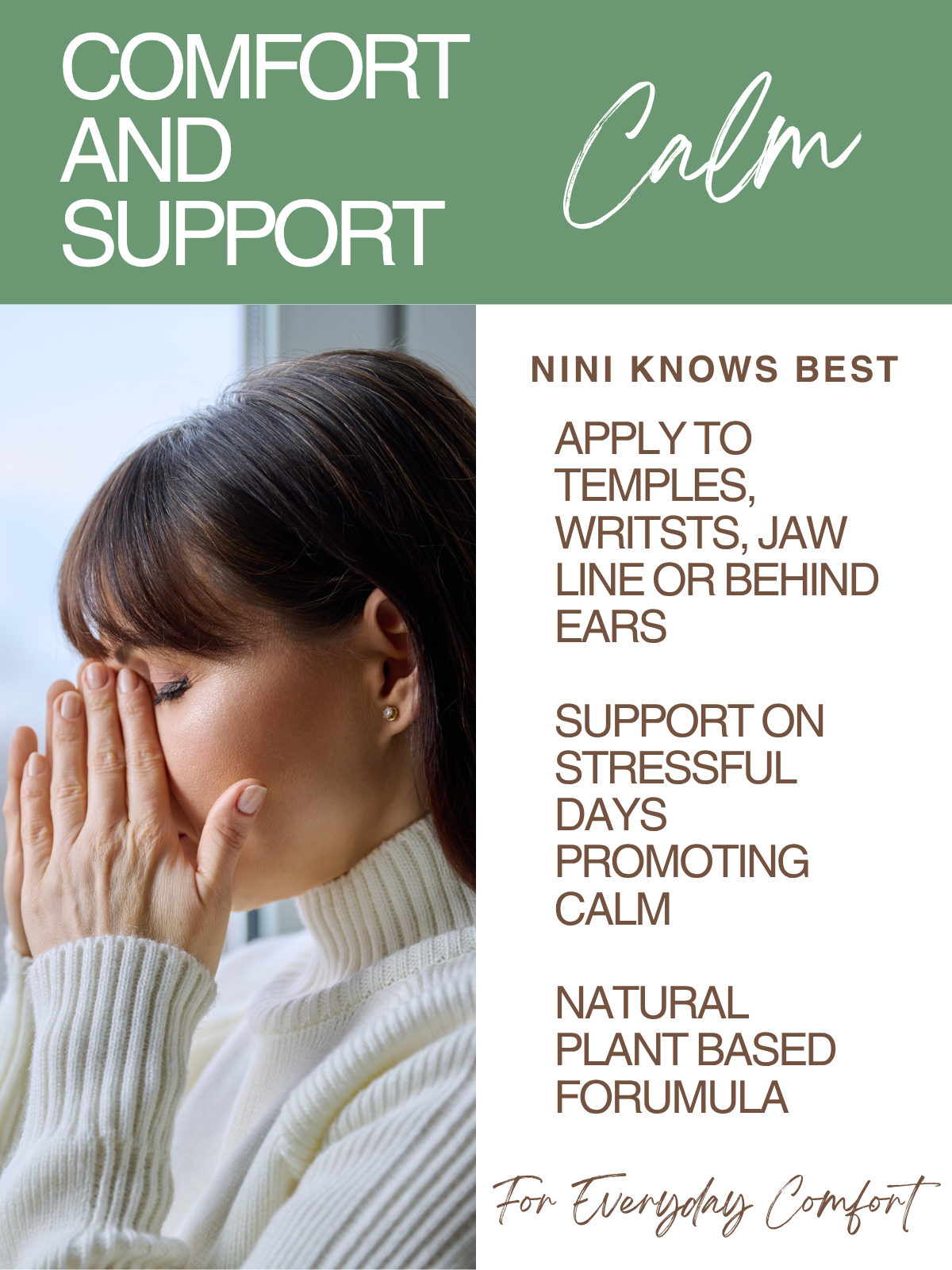 Botanical Comfort for Everyday Calm in a Fast-Paced World