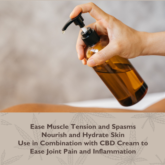 CBD Massage Oil with Lemon Tea Tree Oil