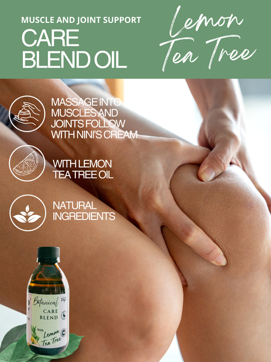 Care Blend Oil with Lemon Tea Tree for Joint and Muscle Comfort