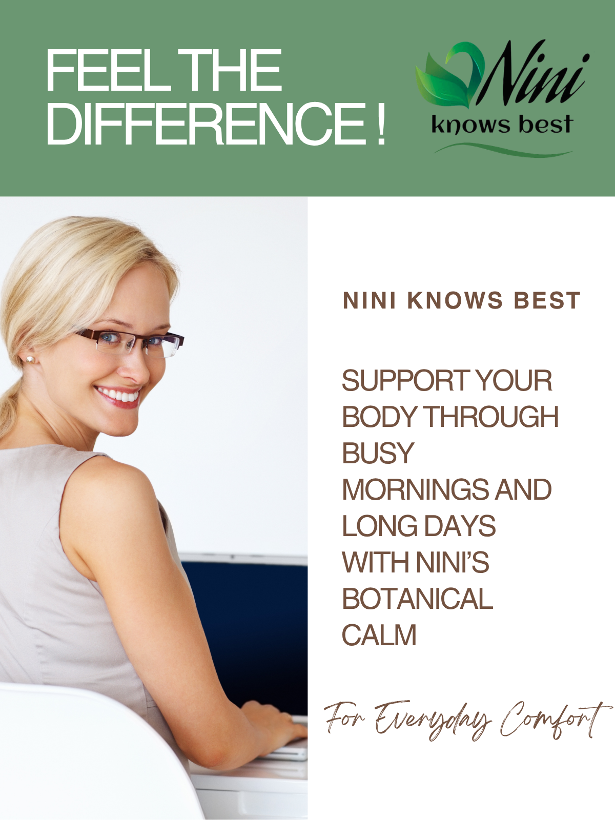 Botanical Comfort for Everyday Calm in a Fast-Paced World