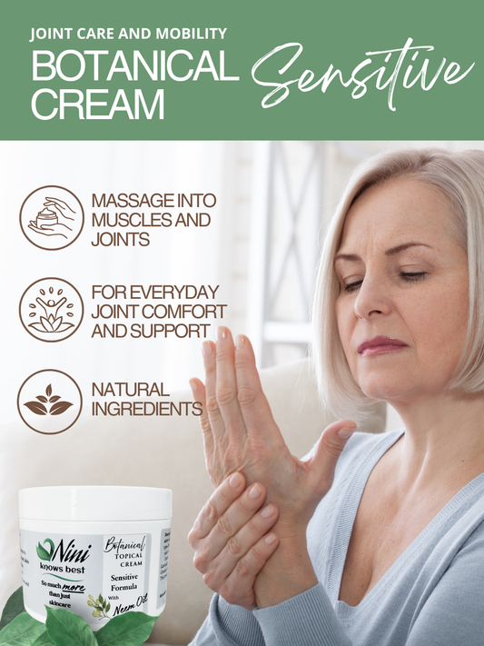 Sensitive Cream with Neem Oil for Joint and Muscle Support — main product image