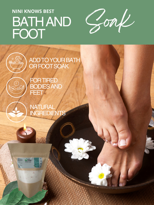 Botanical Bath and Foot Soak for Tired Bodies and Feet — main product image