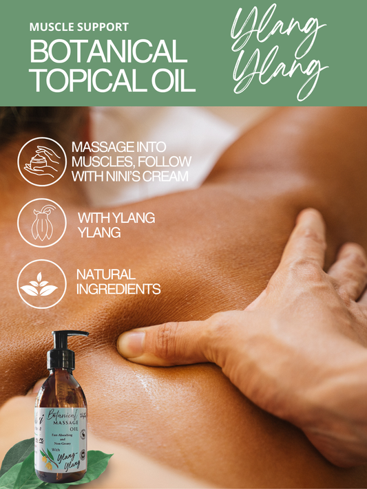 Botanical Topical Oil with Ylang Ylang for Muscle Comfort — main product image