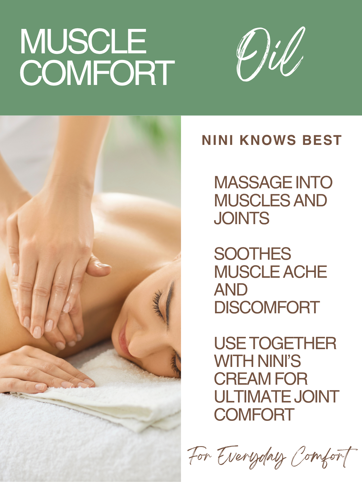 Botanical Topical Oil with Ylang Ylang for Muscle Comfort — product image 8 of 11