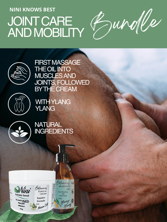 Joint Care Bundle - Botanical Topical Oil & Sensitive Neem Cream