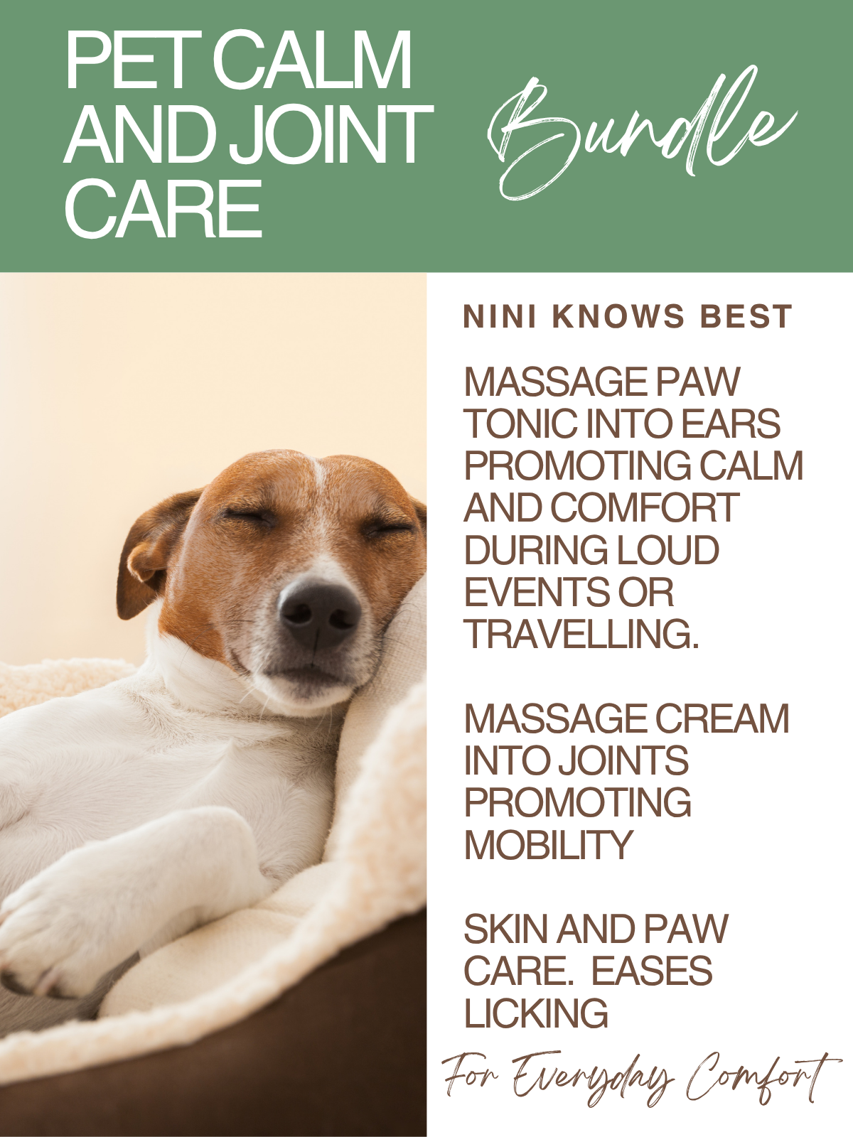 Pet Care Bundle - Paw Tonic & Pet Cream