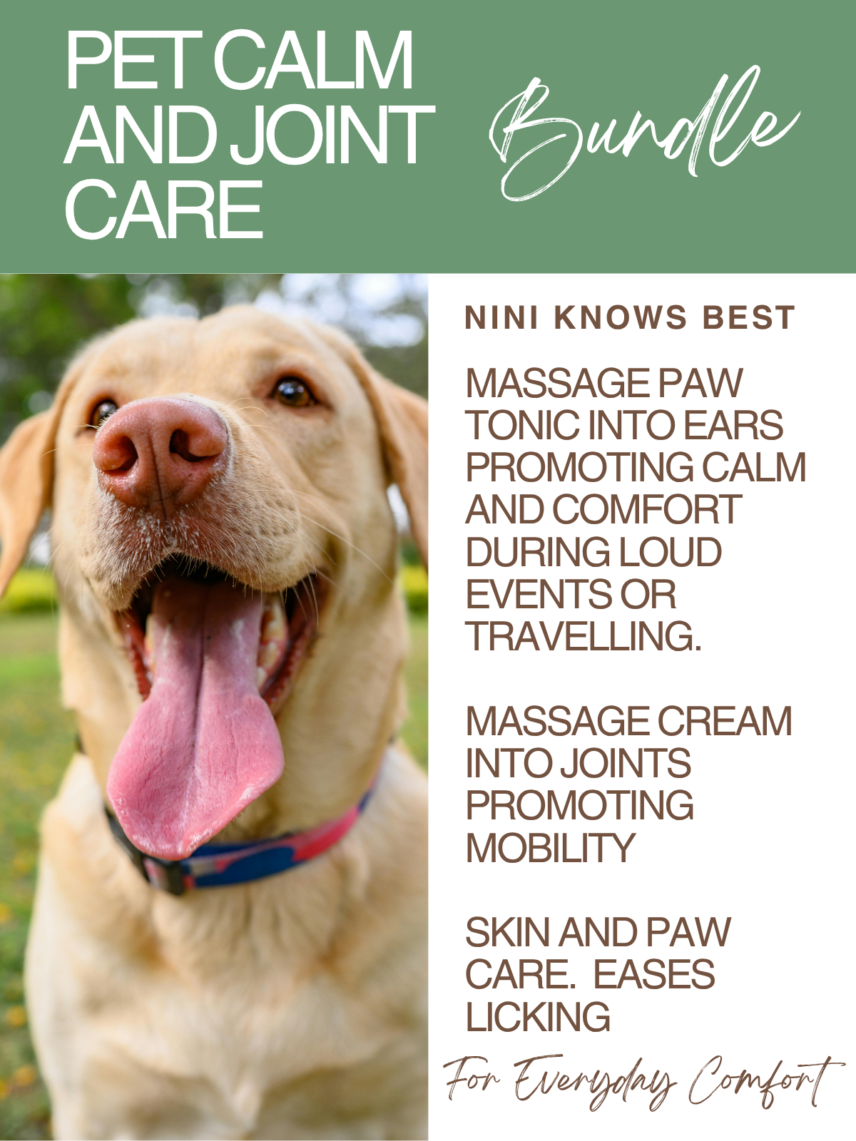 Pet Care Bundle - Paw Tonic & Pet Cream