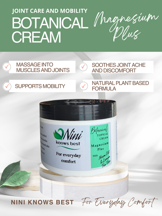 Botanical Cream Magnesium Plus for Joint Support