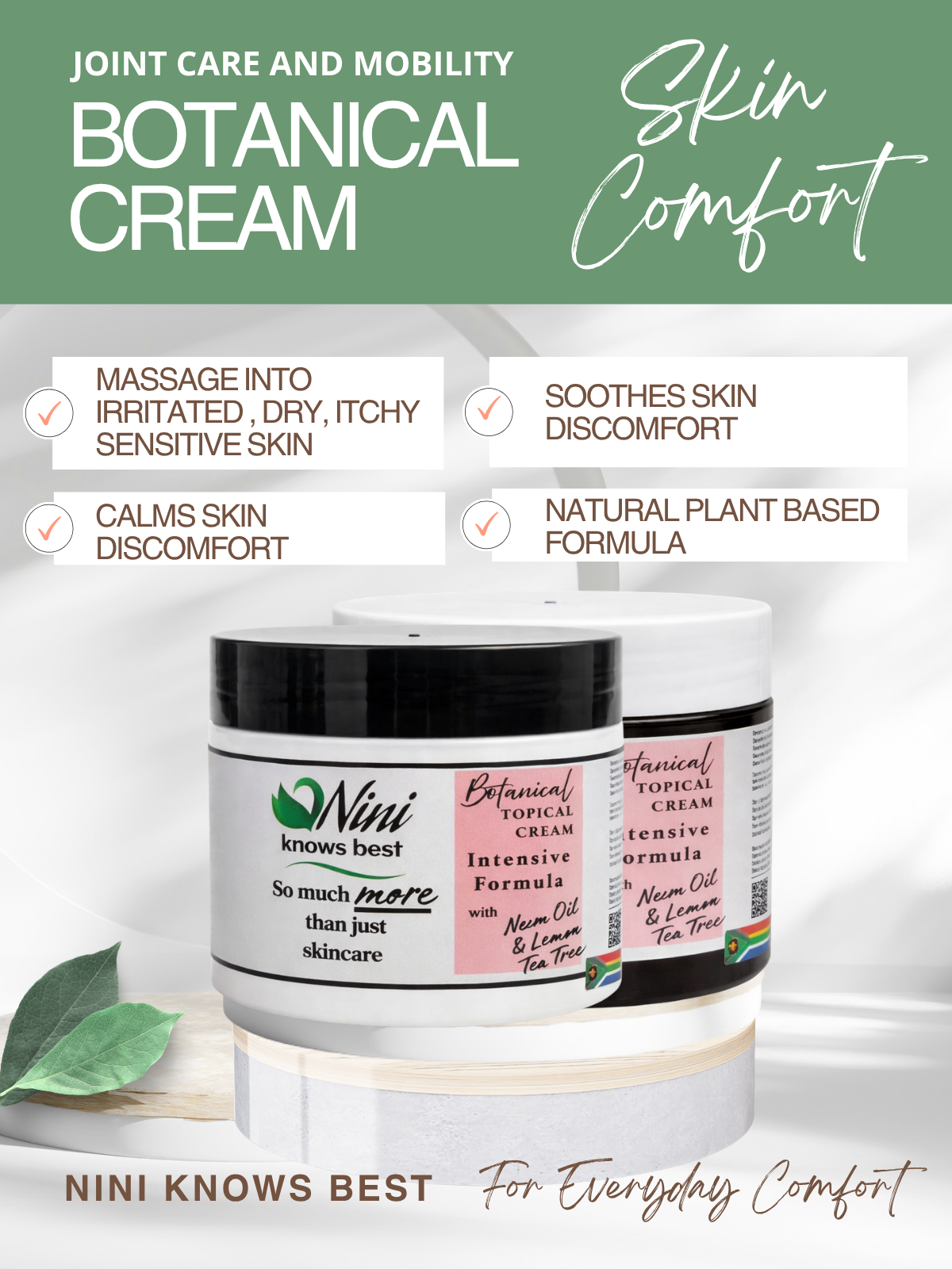 Botanical Cream Intensive for Skin Comfort