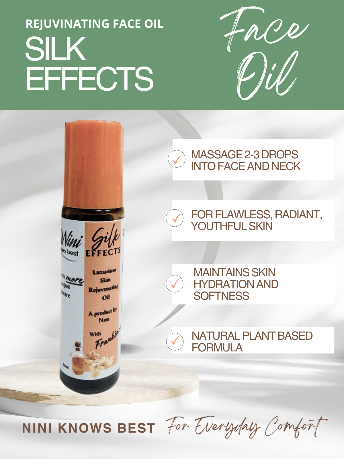 Silk Effects Rejuvenating Face Oil
