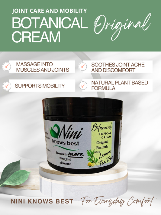 Original Cream with Lemon Tea Tree Oil for Joint and Muscle Support