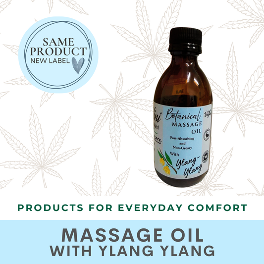 Massage Oil with Ylang Ylang