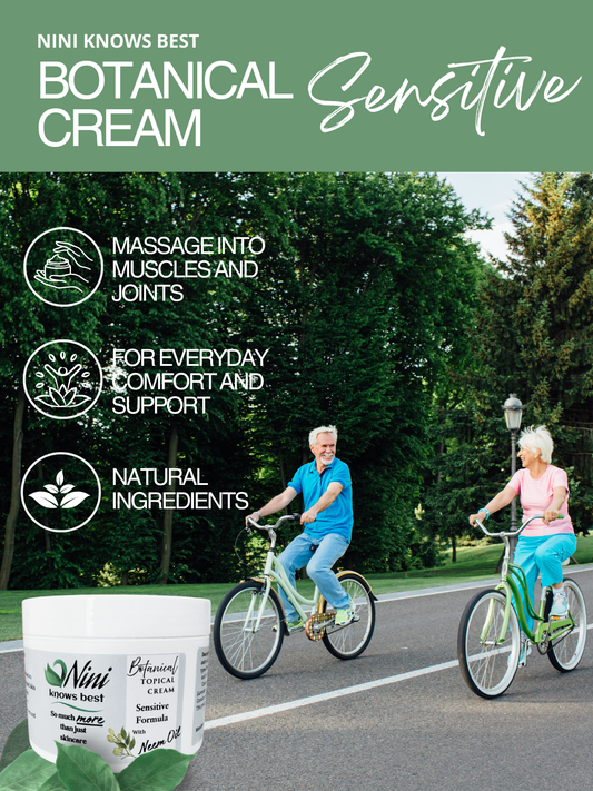 Sensitive Cream with Neem Oil for Joint and Muscle Support