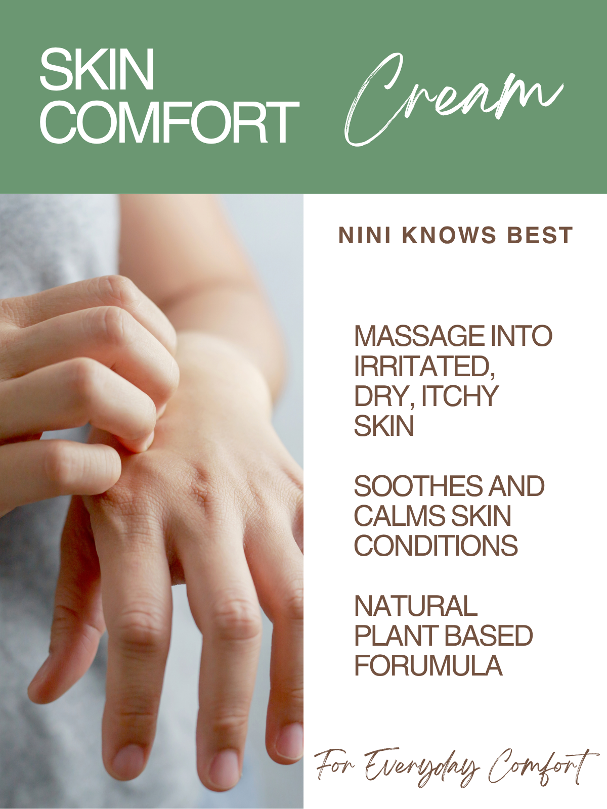 Botanical Cream Intensive for Skin Comfort